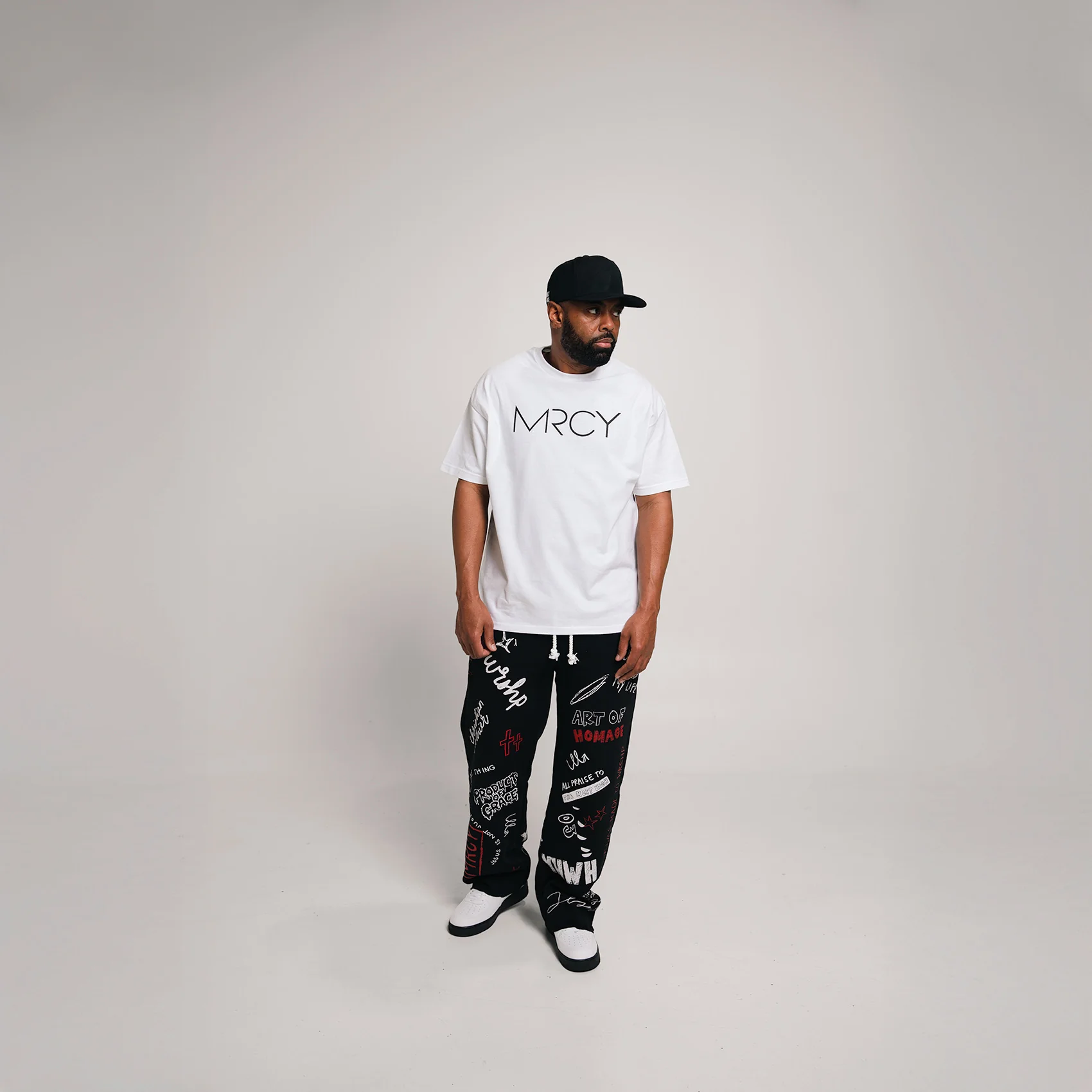 Classic MRCY Tee-White - Image 4