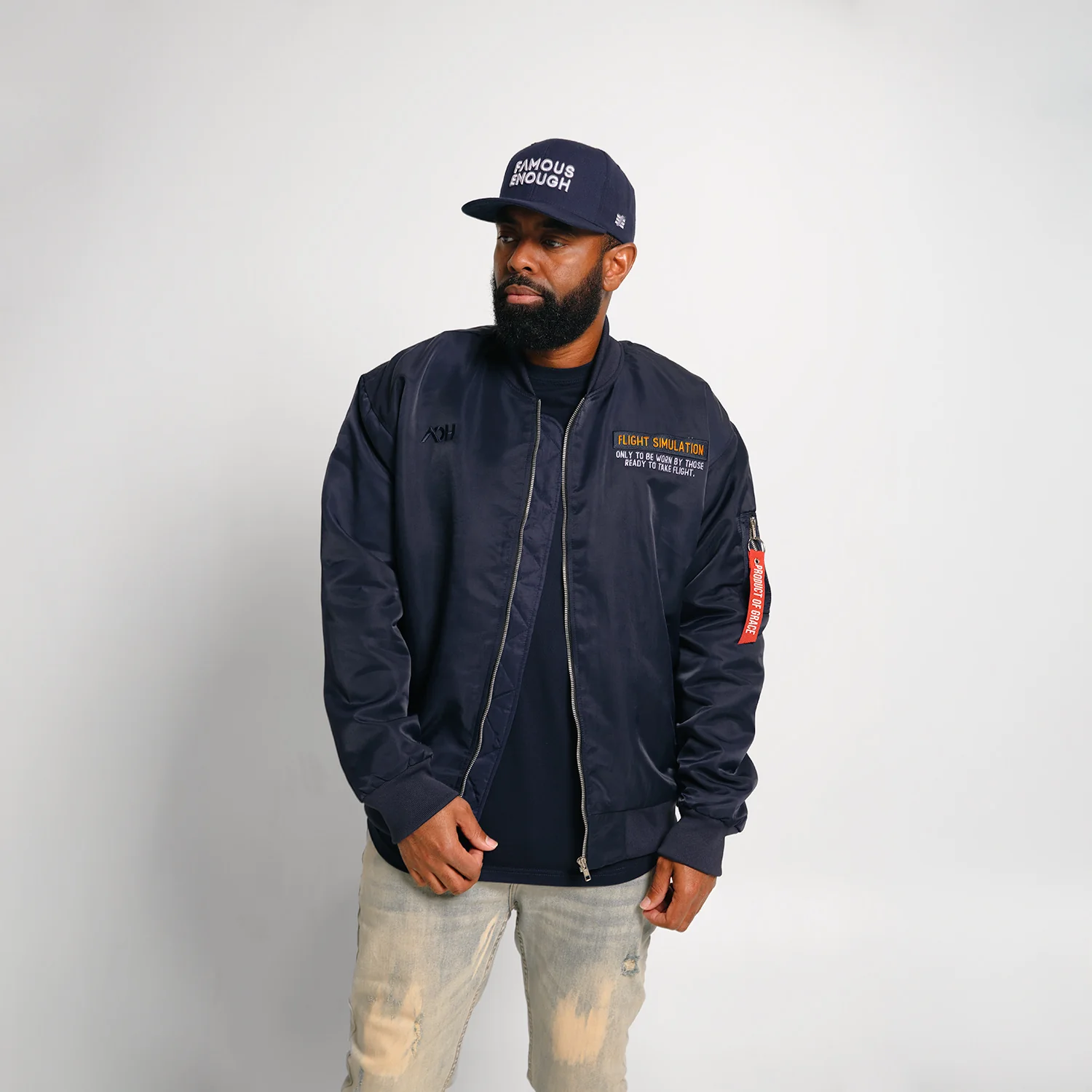 Flight Simulation Jacket- Navy - Image 4