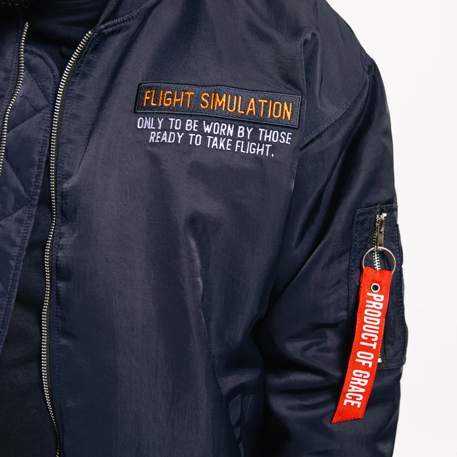 Flight Simulation Jacket- Navy - Image 5