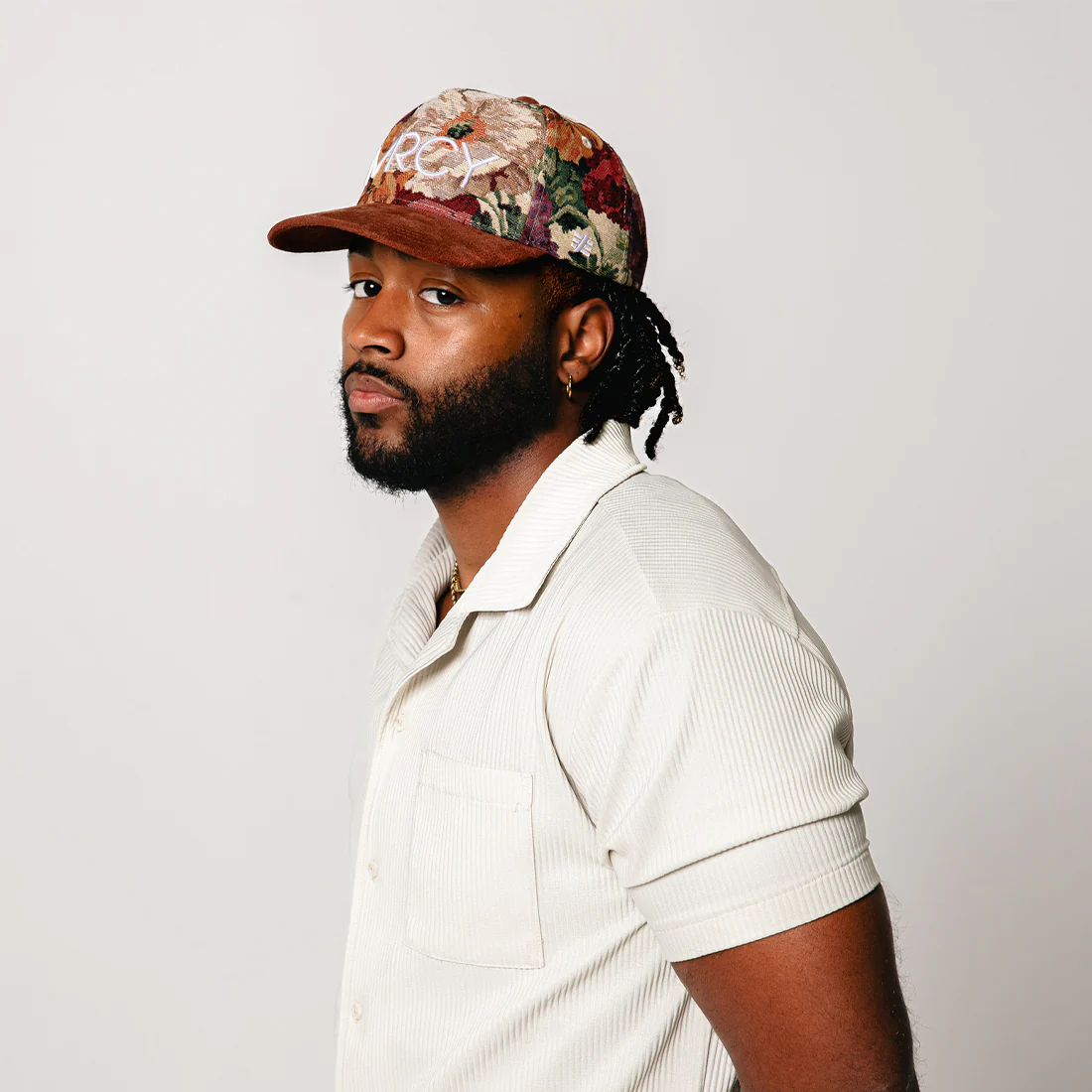 Floral MRCY Hat - Image 3