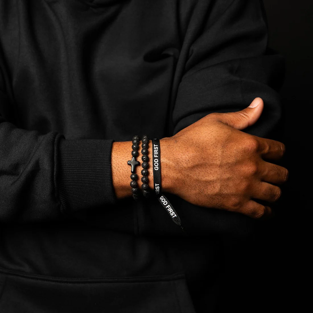 God First Shoelace Bracelet - Image 3