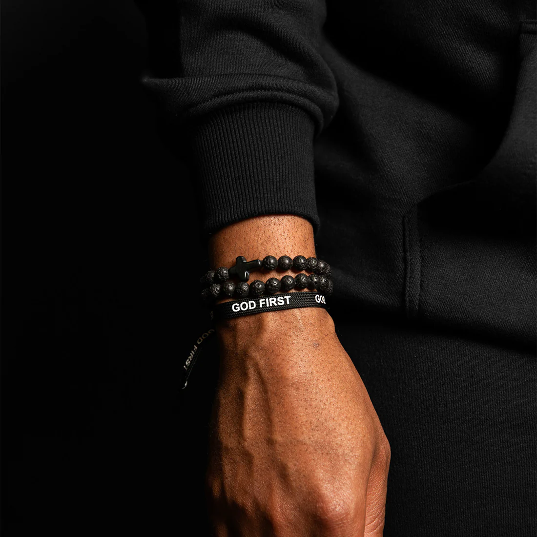 God First Shoelace Bracelet - Image 4