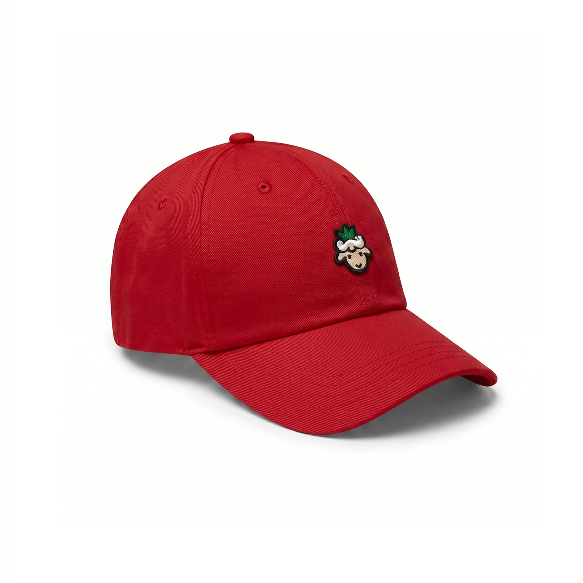 Lamb Head Ball Cap - Claret