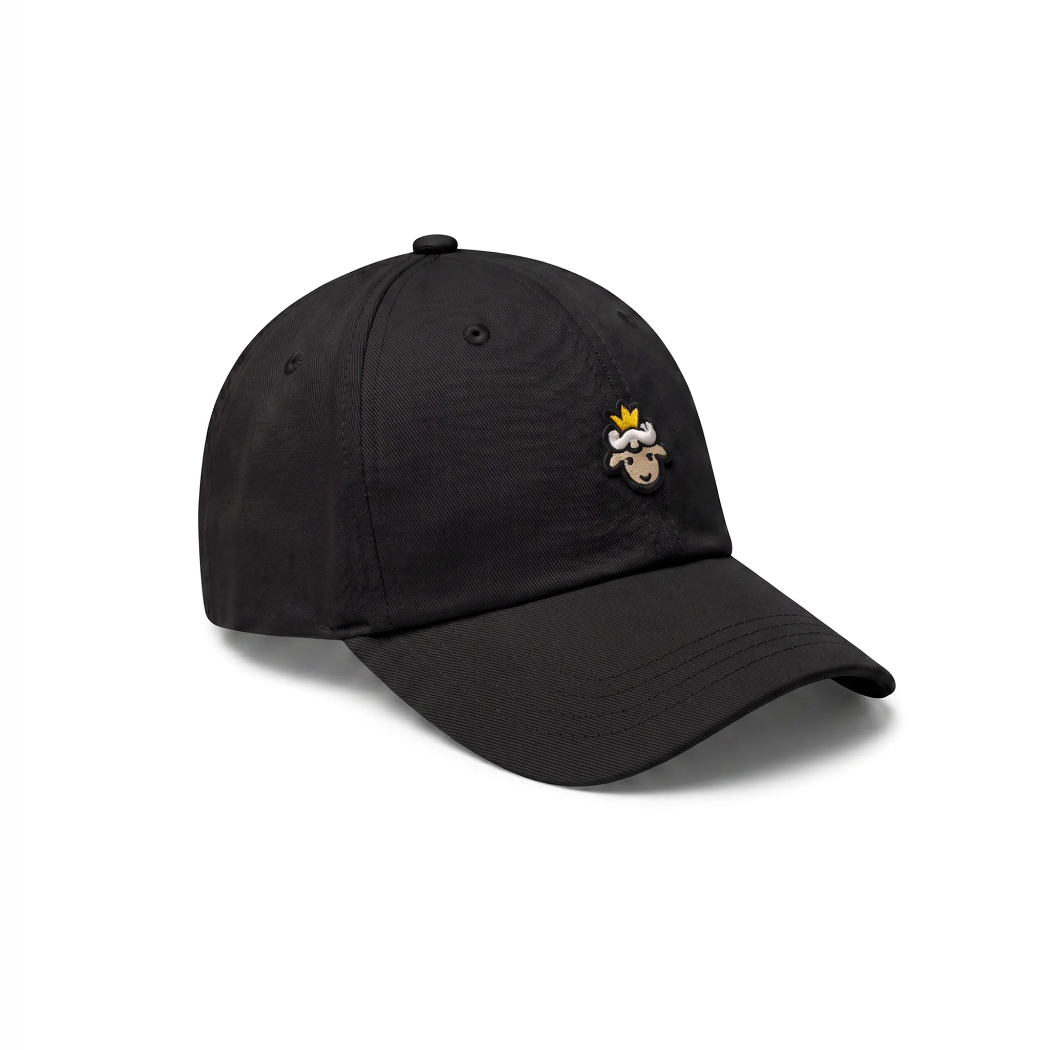 Lamb Head Ball Cap - Gold Crown