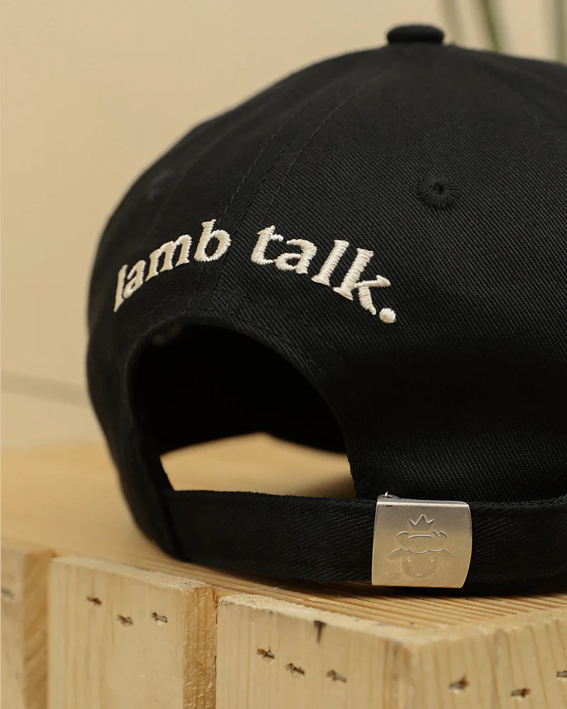Lamb Head Ball Cap - Gold Crown - Image 3