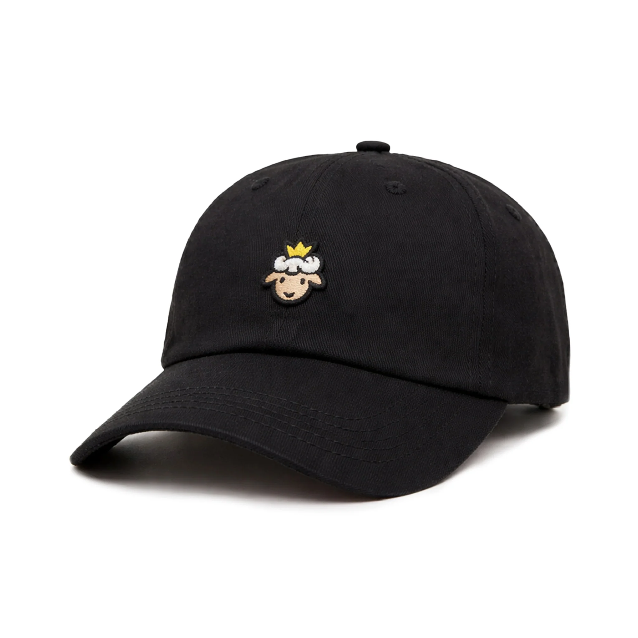 Lamb Head Ball Cap - Gold Crown - Image 4