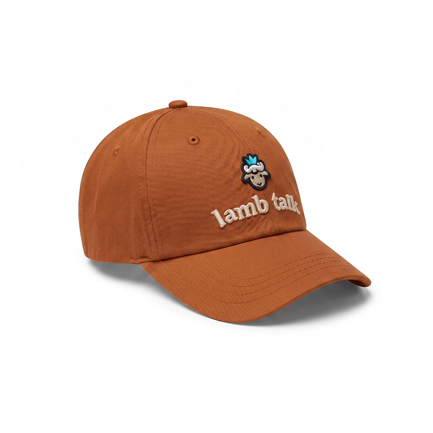 Lamb Head Ball Cap - Teal Crown