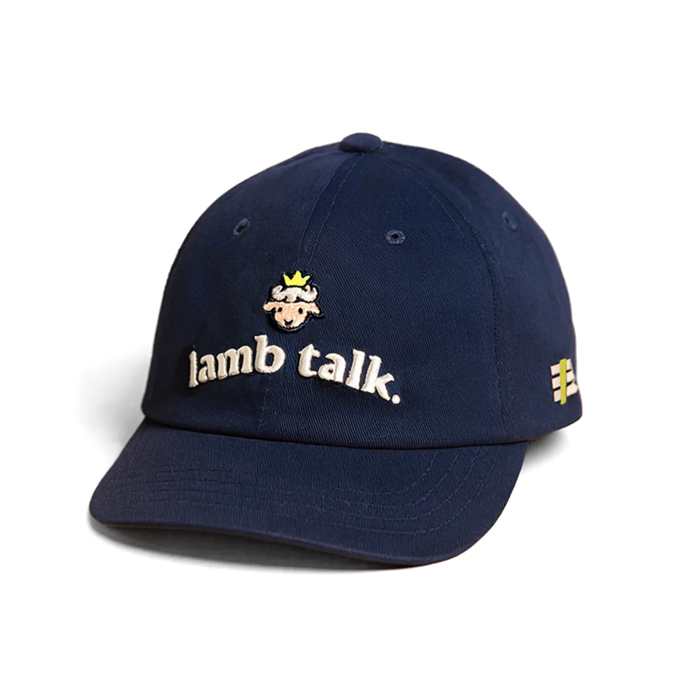 Lamb Head Short Bill Cap - Navy - Image 2