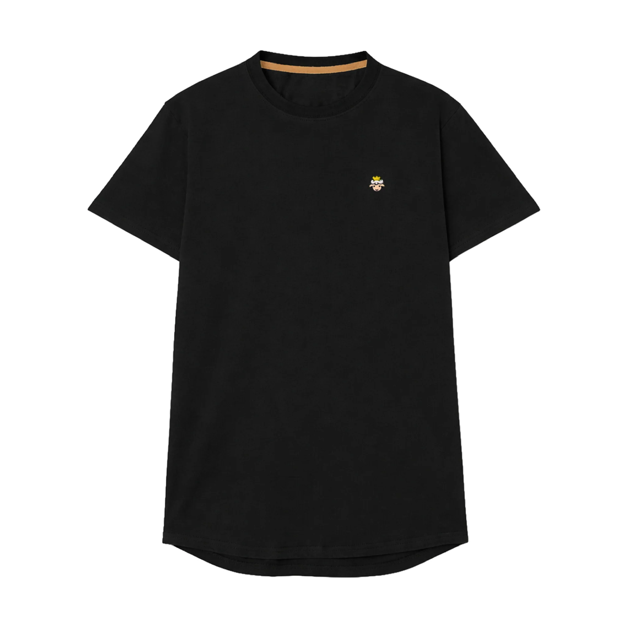 Lamb Talk Polo Round Hem Tee - Gold Crown