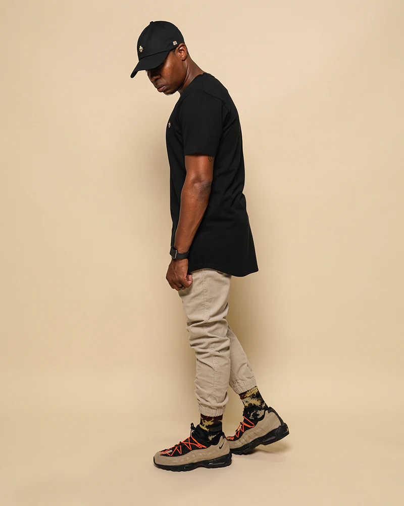 Lamb Talk Polo Round Hem Tee - Gold Crown - Image 2