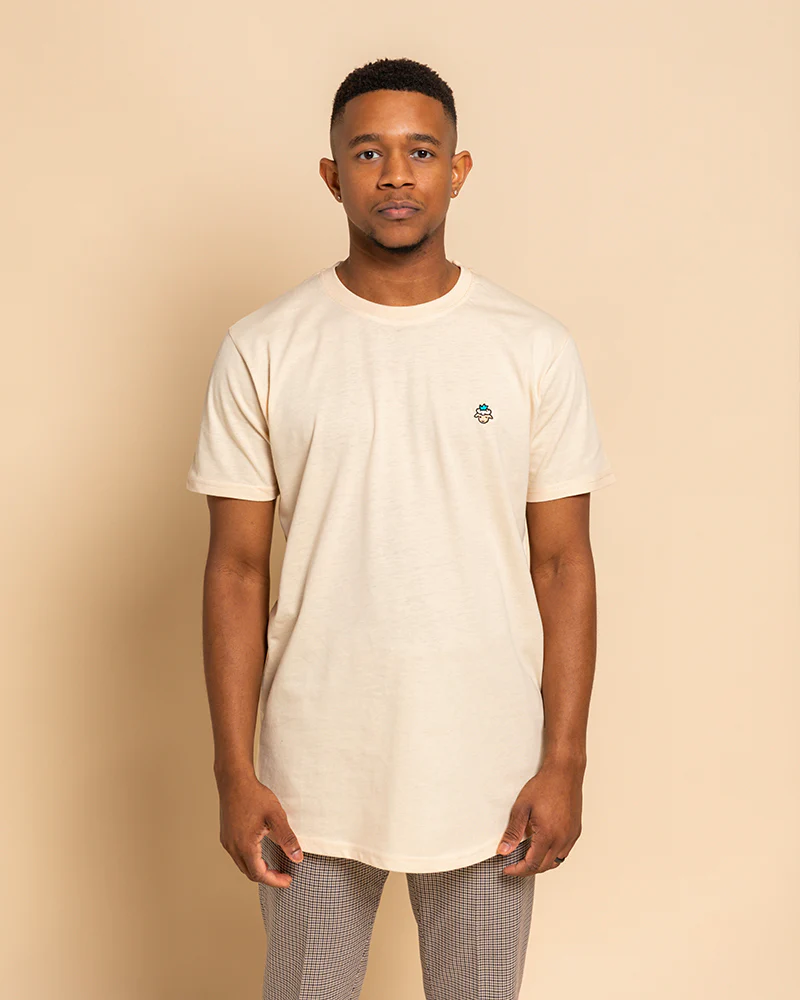 Lamb Talk Polo Round Hem Tee - Tannery - Image 2
