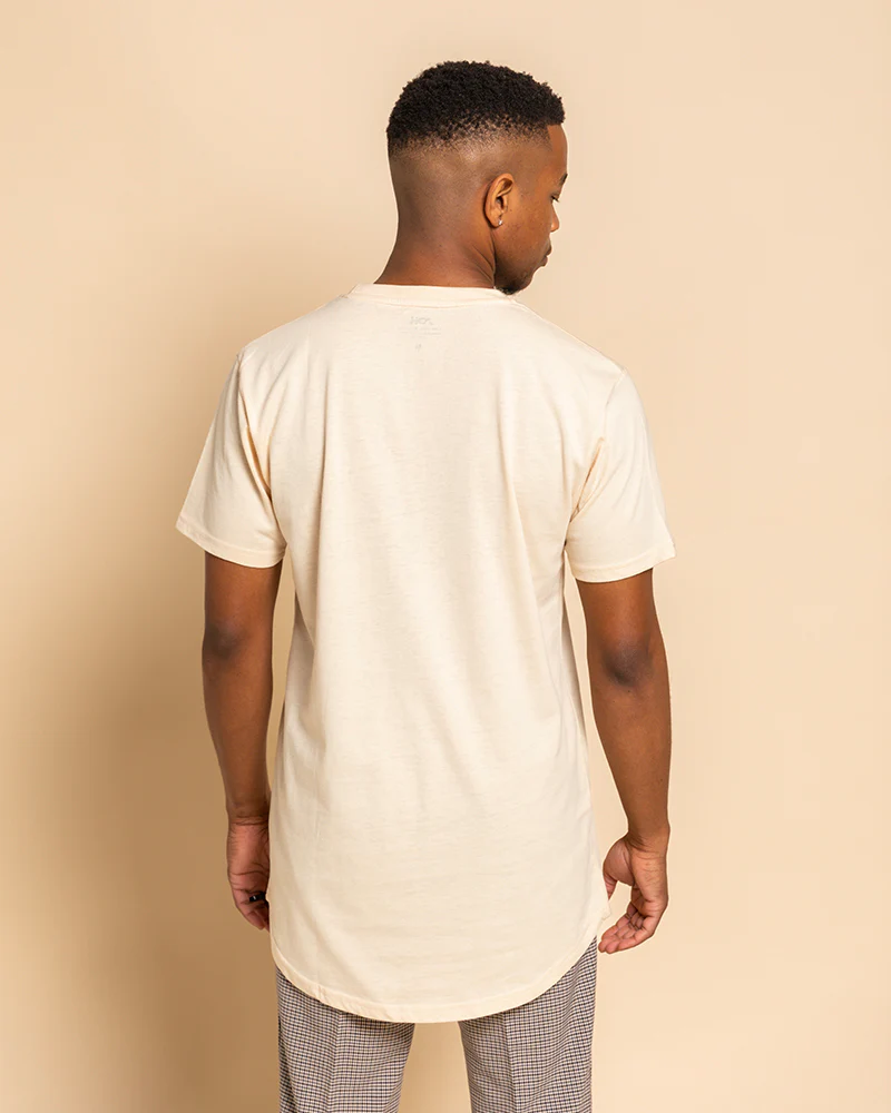 Lamb Talk Polo Round Hem Tee - Tannery - Image 3