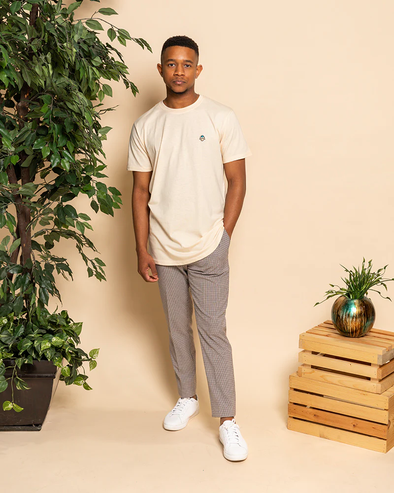 Lamb Talk Polo Round Hem Tee - Tannery - Image 4