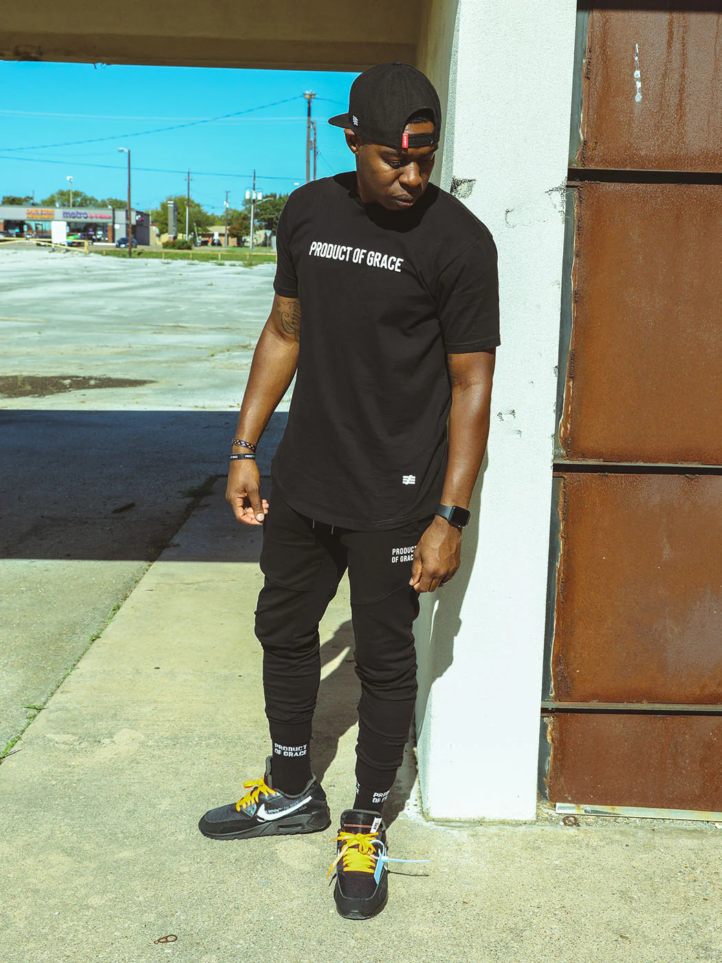 Product of Grace Manifesto Swoop Tee - Image 4