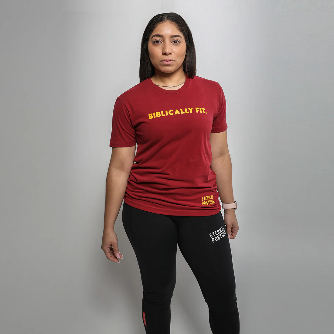 Sueded TechFit Tee - Biblically Fit - Image 4