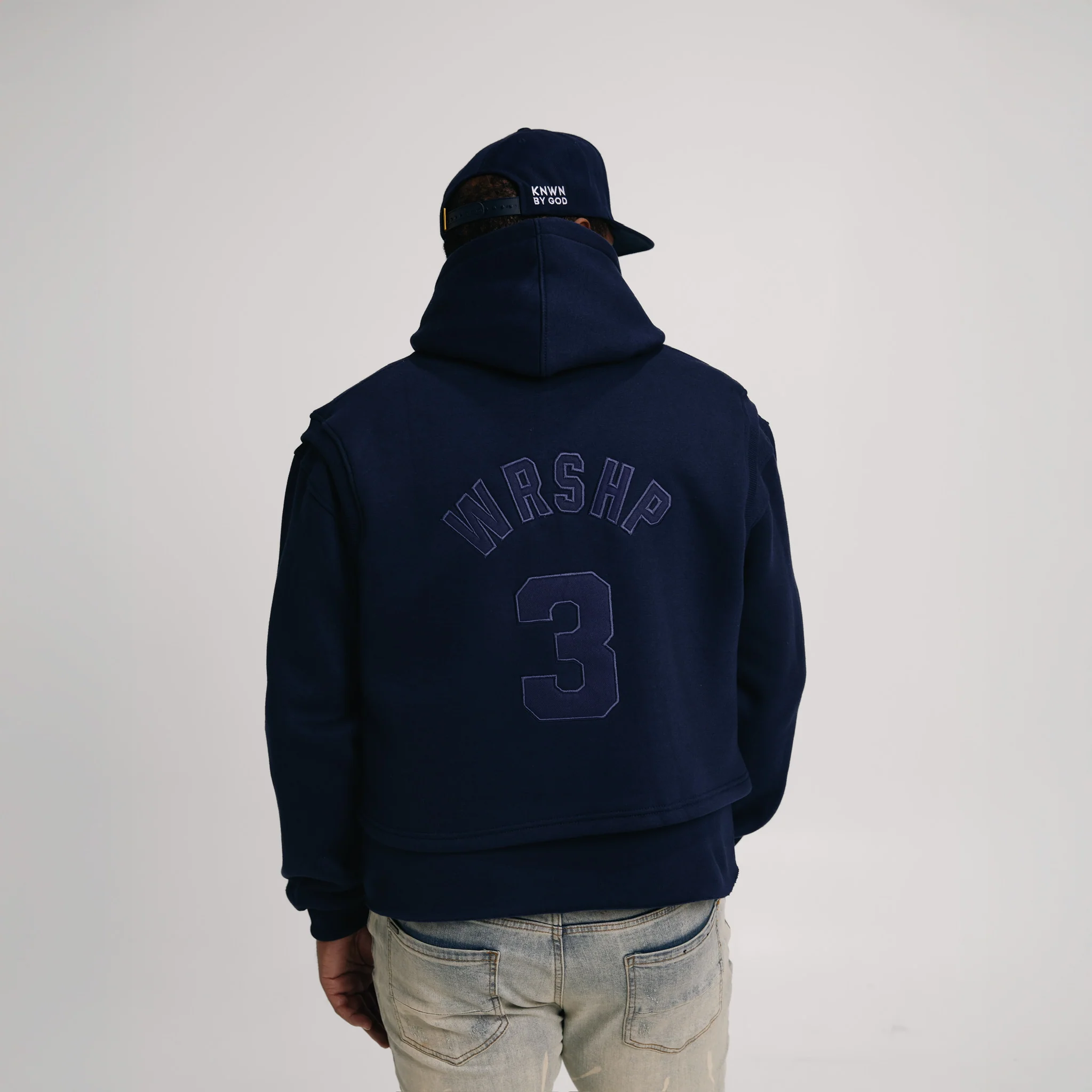 WRSHP Jesus Dual Layered Hoodie - Image 2