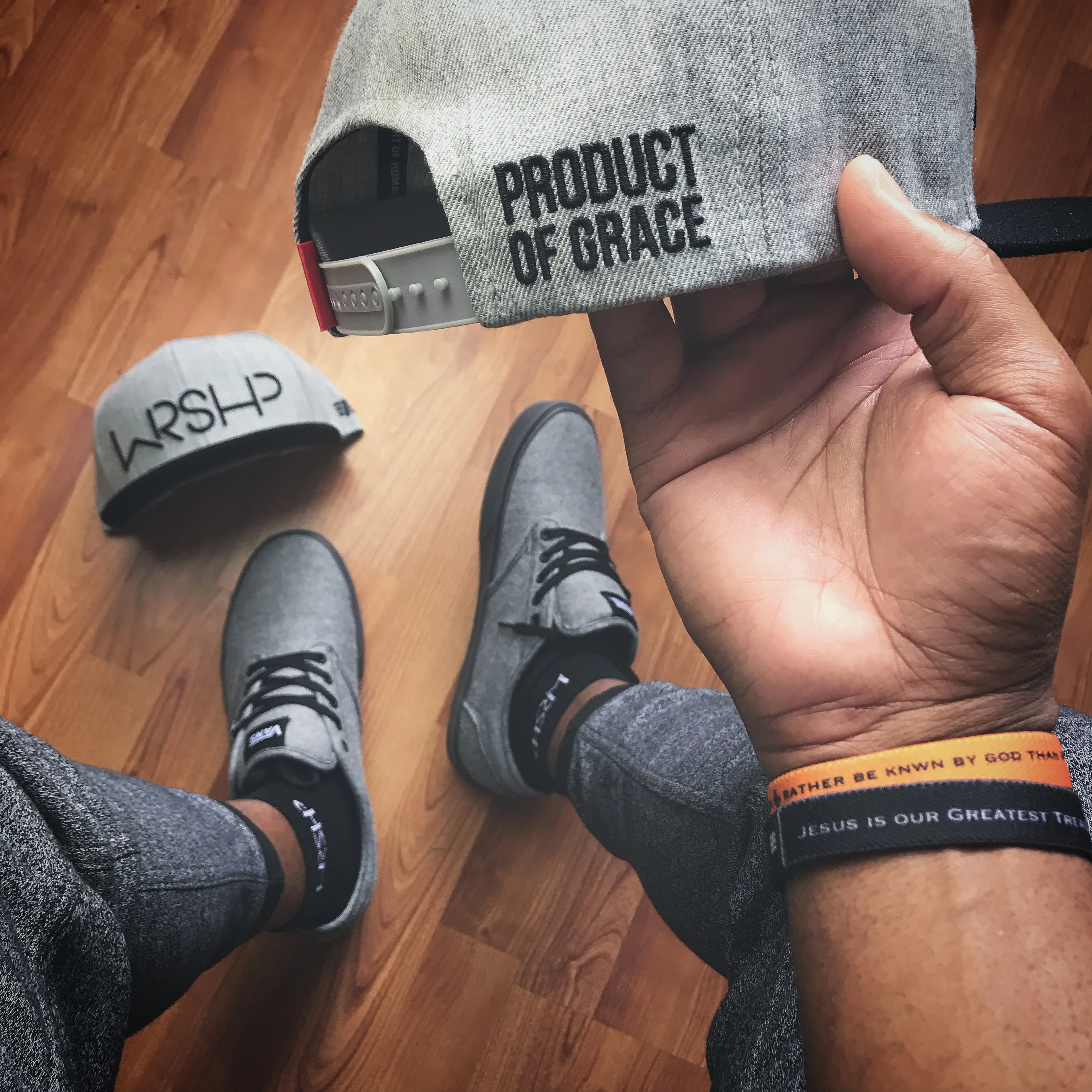 WRSHP - Heather Gray SB (Product of Grace Series) - Image 3