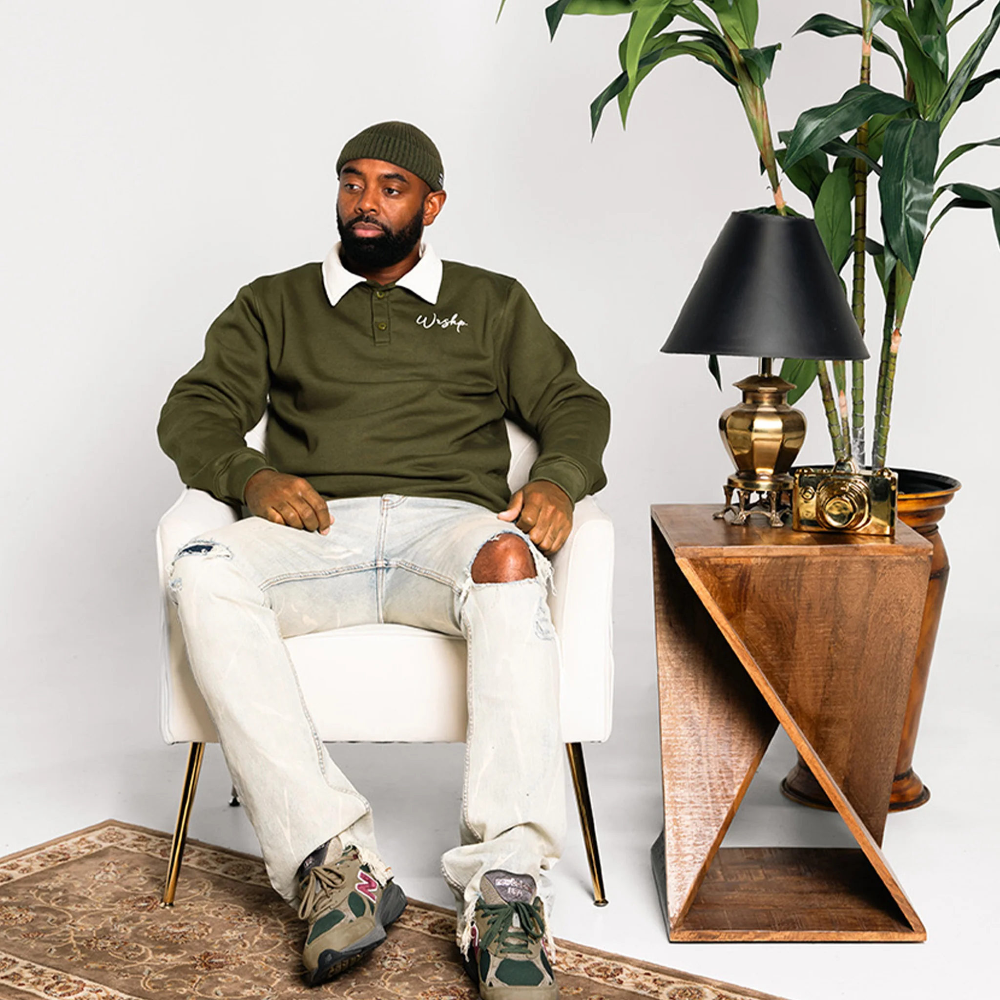 Homage Collared Pullover - Image 6